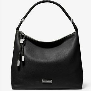 Lexington Large Pebble Leather Shoulder Bag